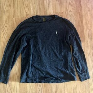 Polo Ralph Lauren Men's Navy Blue/Black Long Sleeve Tee